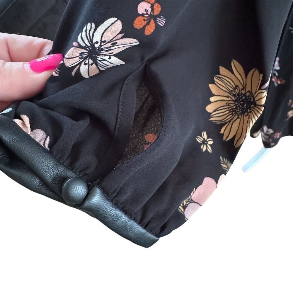 Who What Wear Floral High-Low Dress Women's XS - Picture 8 of 12